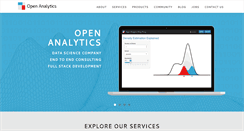 Desktop Screenshot of openanalytics.eu